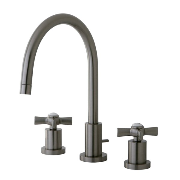 Kingston Brass KS8928ZX 8" Widespread Bathroom Faucet, Brushed Nickel KS8928ZX - main